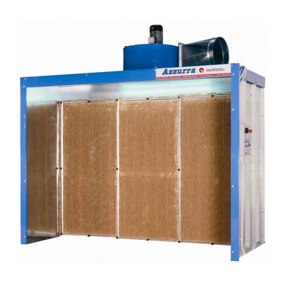 Dry painting booth – mod. FC