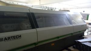 АВТОМАТИЧЕСКИЙ ОДНОСТОРОННИЙ КРОМКООБЛИЦОВОЧНЫЙ СТАНОК мод. AKRON 840 - ARTECH б/у 2007